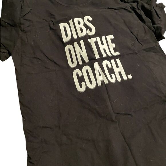 Comfort colors size Black Graphic Tee with White Text size small - Picture 2 of 2